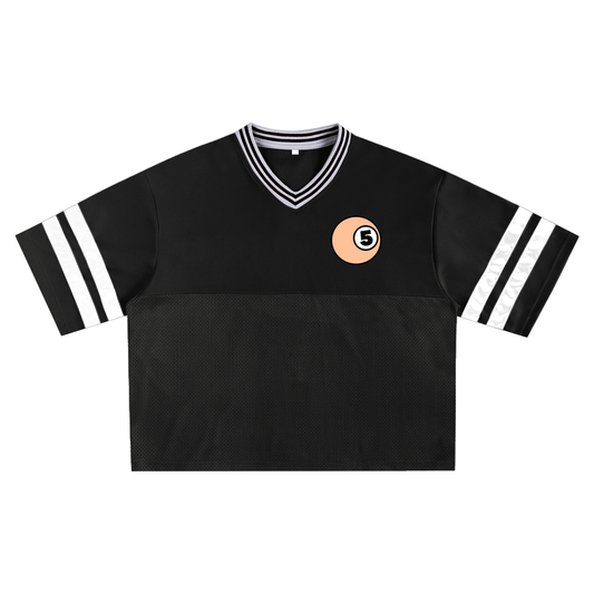 Taped Mesh Boxy T-Shirt